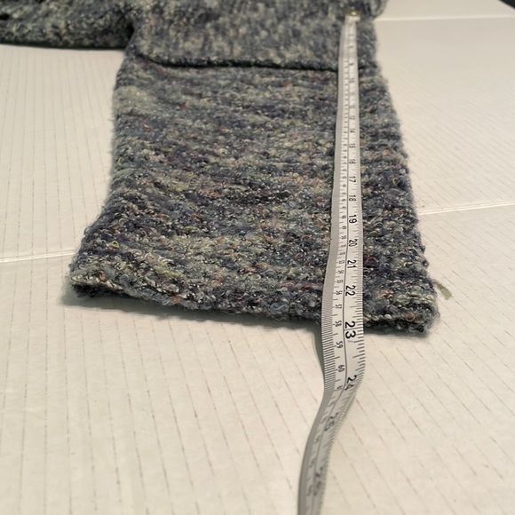 Avenue collection EUC sweater/cardigan.Size 26/28W soft boucle multi-color - Picture 11 of 12